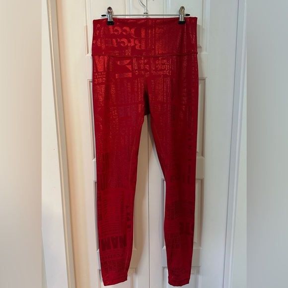 Lululemon Wunder Under High-Rise Tight 28" Full-On Luxtreme Manifesto | Size 8 - Picture 4 of 10